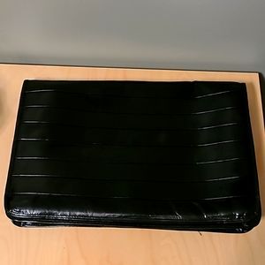 Vintage - leather envelope clutch manfolio